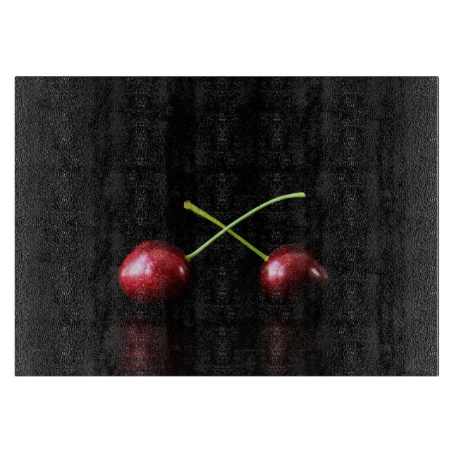 Two Cherries cba Cutting Board (Front)