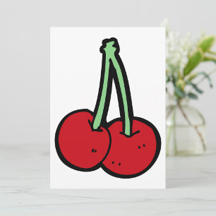 Two Cherries Invitation