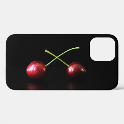 Two Cherries iphcna iPhone 12 Case