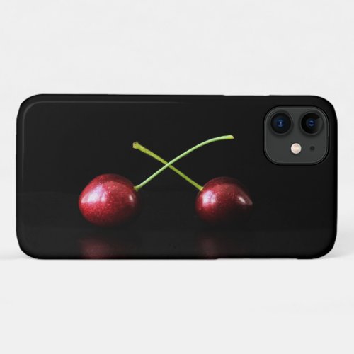 Two Cherries iphcnm iPhone 11 Case