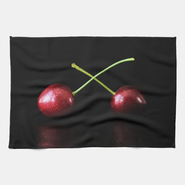Two Cherries ktcna Kitchen Towel (Horizontal)