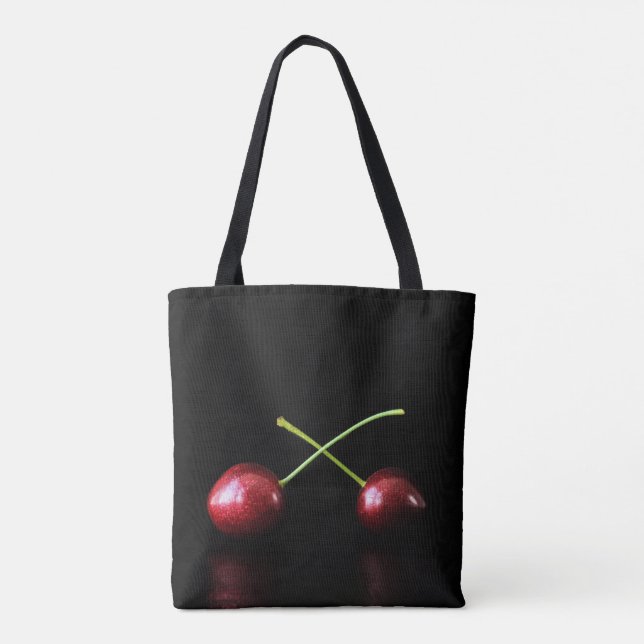 Two Cherries stcna Tote Bag (Back)