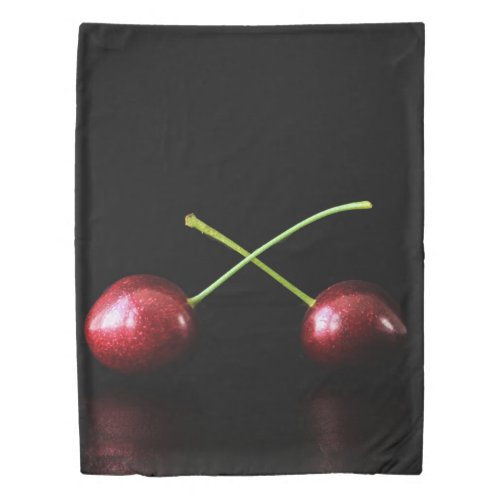 Two Cherries tccnm Duvet Cover