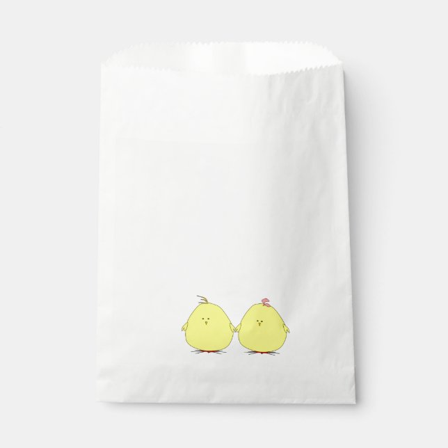 Two Chicks Favor Bags (Front)