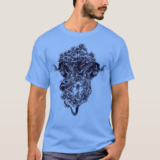 Two Chinese dragons fighting T-Shirt