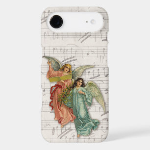 Two Christmas Angels - Victorian Scrap Christian iPhone 17 Air Case