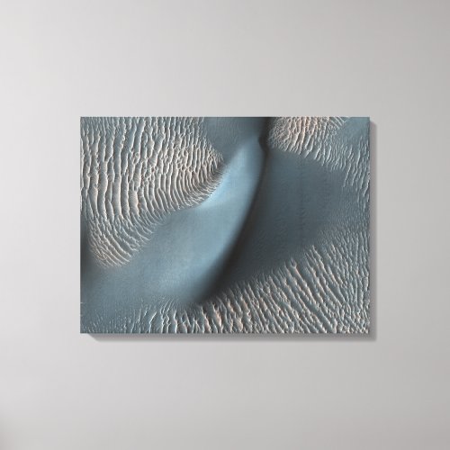 Two classes of aeolian bedforms canvas print