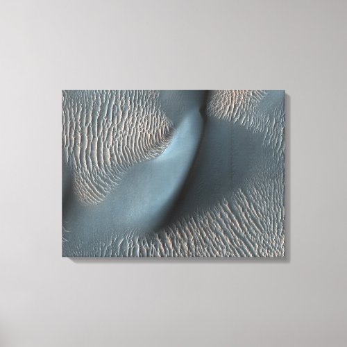 Two classes of aeolian bedforms canvas print