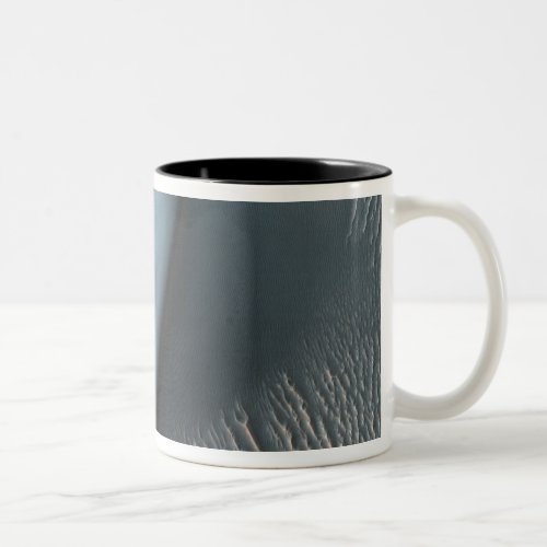 Two classes of aeolian bedforms Two_Tone coffee mug
