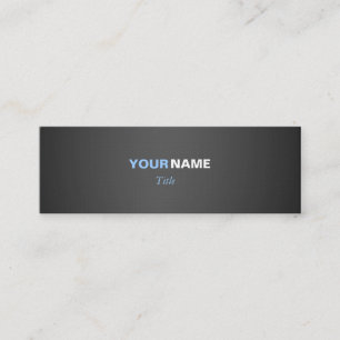 Two Colors Mini Business Card