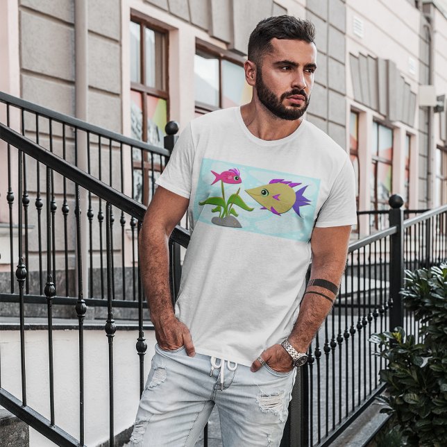 Two Colourful Fish T-Shirt (Creator Uploaded)