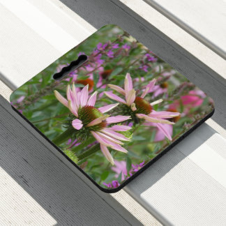 Two Coneflowers & Wildflowers Seat Cushion