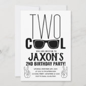 Two Cool Birthday Invitation (Front)