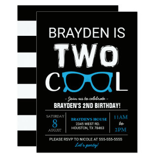 Birthday Invitation Cool 7