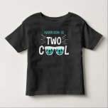Two Cool Boys 2nd Birthday Toddler T-shirt<br><div class="desc">Celebrate in style with this trendy 2nd birthday t-shirt. The design is easy to personalize with your own wording and your little one will be thrilled to wear this t-shirt to celebrate their birthday.</div>