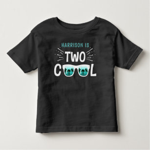 Two Cool Boys 2nd Birthday Toddler T-shirt
