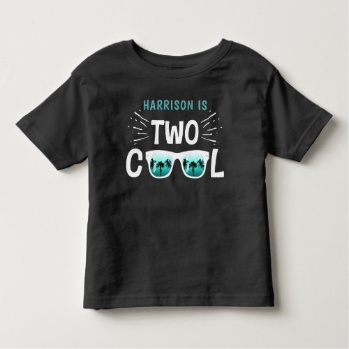 Two Cool Boys 2nd Birthday Toddler T_shirt