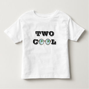TWO COOL - COCONUT TREES SUNGLASSES TODDLER T-SHIRT