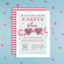 Two Cool Girls Second Birthday Party Invitation