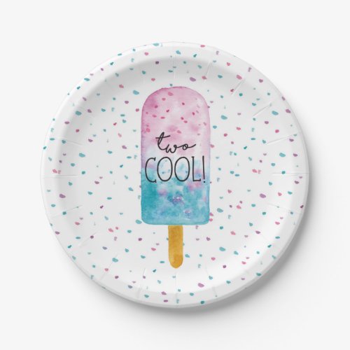 Two Cool Popsicle party plates
