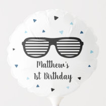 Two Cool Sunglasses Boy Birthday Balloon