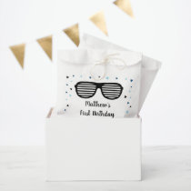 Two Cool Sunglasses Boy Birthday Favor Bag