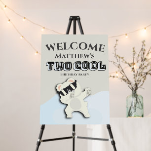 Two Cool Winter Polar Bear dabbing 2nd Foam Board