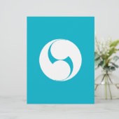 Two counterclockwise swirls (Sugaki) (Standing Front)