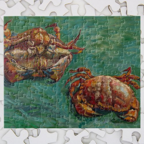 Two Crabs by Vincent van Gogh Jigsaw Puzzle