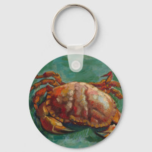 Two Crabs by Vincent van Gogh Keychain
