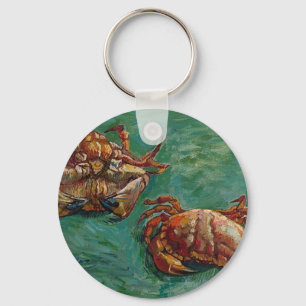 Two Crabs by Vincent van Gogh Keychain
