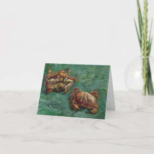 Two Crabs (F606) Van Gogh Fine Art Card