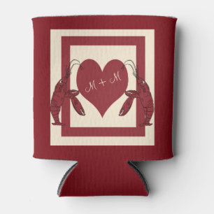 Two Crawfish Heart Can Cooler