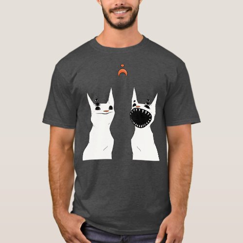 Two Creepy Cute Cats T_Shirt