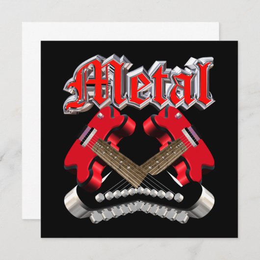 Two crossed guitars (Front/Back)