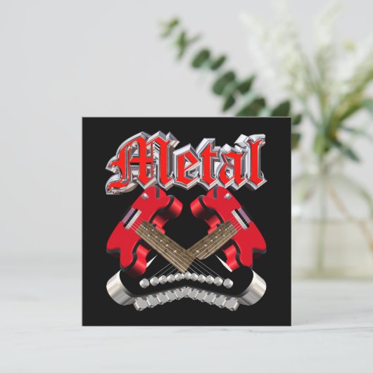 Two crossed guitars (Standing Front)