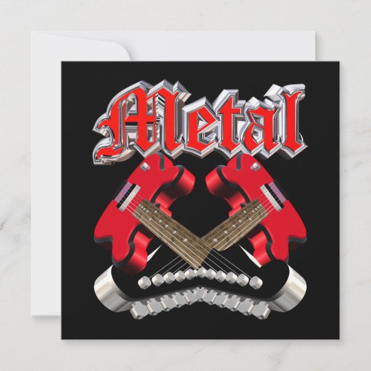 Two crossed guitars (Front)