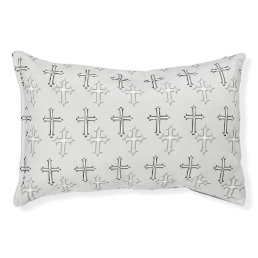 Two Crosses Dog Bed