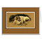 Two Cuddling Dogs Illustration