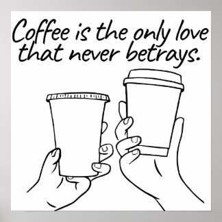 “Two Cups, One Heart” Poster