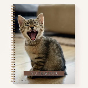 Two Customizable Pet Photo Templates Fun Gift Notebook