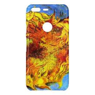 Two Cut Sunflowers Van Gogh Uncommon Google Pixel Case