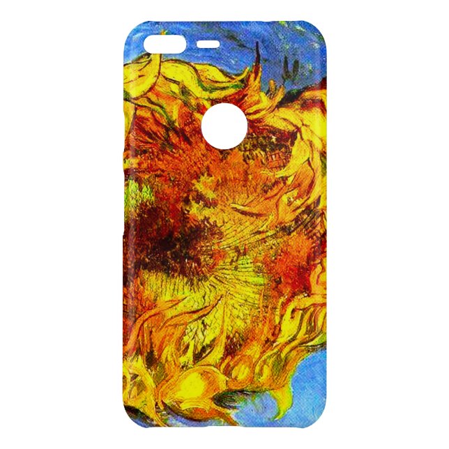 Two Cut Sunflowers Van Gogh Uncommon Google Pixel XL Case (Back)