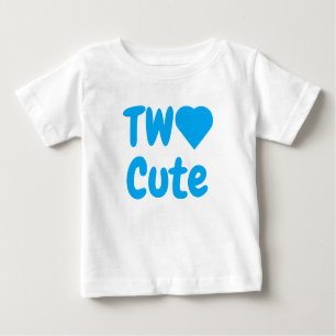 Two Cute 2nd Birthday Baby T-Shirt