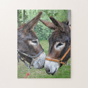 Two cute donkeys jigsaw puzzle