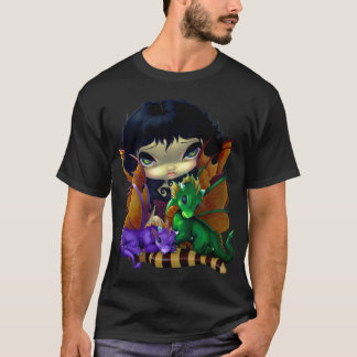 Two Cute Dragonlings SHIRT dragon fairy fantasy