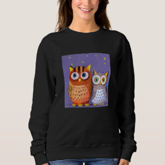 Two cute Owls Sweatshirt