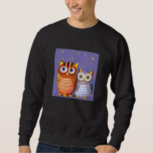 Two cute Owls Sweatshirt