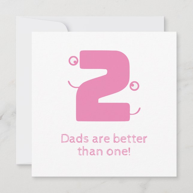Two Dad's Card (Front)