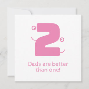 Two Dad's Card